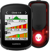 Garmin Edge 540 + Garmin Varia RearVue 820 Radar Achterlicht Fietsnavigatie
