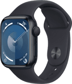 Coolblue Apple Watch Series 9 41mm Midnight Aluminium Sportband S/M aanbieding