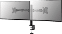 ACT AC8326 Monitor Bureausteun | 2 Schermen tot 32” | VESA | Hoogte Verstelbaar | Kantelen - Roteren - Zwenken | Ergonom...