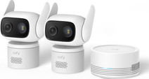Eufy Wired Cam C31 Wit Duo Pack + HomeBase Mini Eufy beveiliging
