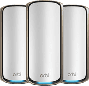 Netgear Orbi 973 Wifi 7 3-Pack Mesh wifi systeem voor een groot appartement