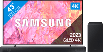 Coolblue Samsung QLED 43Q64C (2023) + Soundbar aanbieding