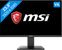 MSI Pro MP2412 monitor with HDMI connector