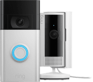 Coolblue Ring Video Doorbell Gen. 2 Nikkel + Indoor Cam 2nd Gen aanbieding