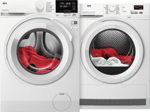 AEG LR73CU86 ProSteam UniversalDose + AEG TR71CWZ84 SensiDry AEG washing machine and dryer set