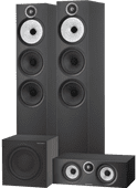 Bowers & Wilkins HTM6 S3 + 603 S3 (per pair) + ASW608 Black HiFi speaker promotion