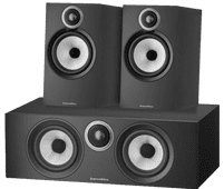 Bowers & Wilkins HTM6 S3 + 606 S3 (per pair) + Black HiFi speaker promotion