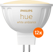 Philips Hue spot White Ambiance MR16 12-pack