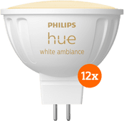 Philips Hue spot White Ambiance MR16 12-pack Philips Hue sets en bundel