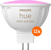 Coolblue Philips Hue spot White and Color MR16 12-pack aanbieding