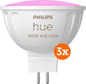 Coolblue Philips Hue spot White and Color MR16 3-pack aanbieding