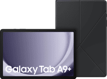 Coolblue Samsung Galaxy Tab A9 Plus 11 inch 64GB Wifi Grijs + Book Case Zwart aanbieding