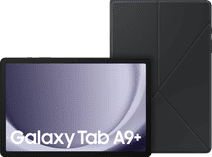 Samsung Galaxy Tab A9 Plus 11 inch 64GB Wifi Grijs + Book Case Zwart Samsung tablet voor het gezin