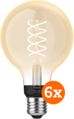 Philips Hue Filamentlamp White Globe E27 6-pack Philips Hue E27 White