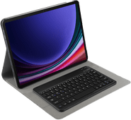 Just in Case Premium Samsung Galaxy Tab S10 Plus / S9 Plus Toetsenbord Hoes QWERTY Zwart Tablet hoesje met toetsenbord