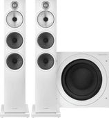 Bowers & Wilkins 603 S3 (per pair) + ASW608 White HiFi speaker promotion