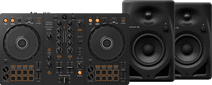 Pioneer DJ DDJ-FLX4 + Pioneer DJ DM-40D Zwart Pioneer DJ DDJ-FLX4