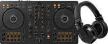 Pioneer DJ DDJ-FLX4 + Pioneer DJ HDJ-X7 Zwart Pioneer DJ DDJ-FLX4