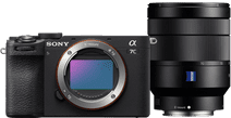 Sony A7C II Body Zwart + 24-70mm f/4.0 Camera met microfoonaansluiting