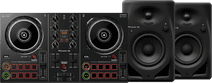 Pioneer DJ DDJ-200 + Pioneer DJ DM-40D-BT Zwart Pioneer DJ DDJ-200