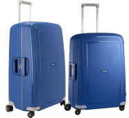 Coolblue Samsonite S'cure Spinner 75+69cm Dark Blue kofferset aanbieding