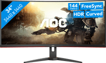 AOC CU34G2XE/BK ultrawide gaming monitor