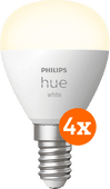 Philips Hue Kogellamp White E14 4-pack Smart lamp met E14 fitting