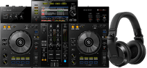 Pioneer DJ XDJ-RR + Pioneer DJ HDJ-X7 Black DJ controller