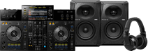 Pioneer DJ XDJ-RR + Pioneer DJ HDJ-X7 Black + Pioneer VM50 (per pair) DJ controller