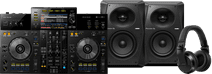 Pioneer DJ XDJ-RR + Pioneer DJ HDJ-X7 Zwart + Pioneer VM50 (per paar) Pioneer DJ XDJ-RR