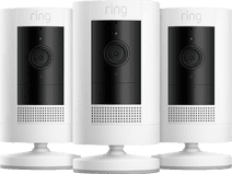 Ring Stick Up Cam Battery - Wit 3-pack IP-camera met abonnement