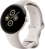 Google Pixel Watch 2 Zilver/Crème Dames smartwatch