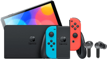 Nintendo Switch OLED Red/Blue + JBL Quantum TWS Nintendo Switch