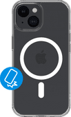 BlueBuilt Protective Back Cover met MagSafe iPhone 15 Transparant Product in onze winkel in Hengelo