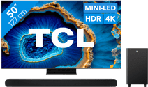 TCL QLED 50C803 (2023) + Soundbar