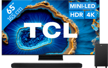 Coolblue TCL QD Mini-LED 65C803 (2023) + Soundbar aanbieding