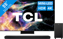 TCL QLED 55C843 (2023) + Soundbar