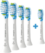 Philips Sonicare Plaque Defence HX9045/17 Wit (5 stuks) Opzetborstel voor elektrische tandenborstel