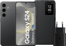 Samsung Galaxy S24 256GB Zwart 5G + Accessoirepakket Samsung smartphone met Galaxy AI