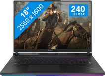 ASUS ROG Strix SCAR 18 G834JYR-R6019W Laptop met basisklasse bouwkwaliteit