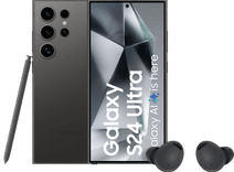Coolblue Samsung Galaxy S24 Ultra 512GB Zwart 5G + Galaxy Buds 2 Pro Zwart aanbieding