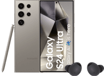 Coolblue Samsung Galaxy S24 Ultra 1TB Grijs 5G + Galaxy Buds 2 Pro Zwart aanbieding