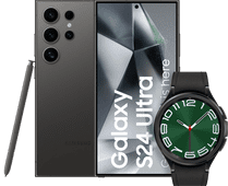 Coolblue Samsung Galaxy S24 Ultra 256GB Zwart 5G + Galaxy Watch 6 Classic Zwart 47mm aanbieding