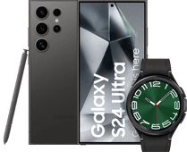 Coolblue Samsung Galaxy S24 Ultra 1TB Zwart 5G + Galaxy Watch 6 Classic Zwart 47mm aanbieding