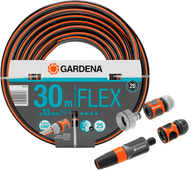 GARDENA Comfort FLEX 1/2 30m + Adapters Separate garden hose