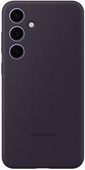 Samsung Galaxy S24 Plus Silicone Back Cover Dark Purple Second Chance phone case