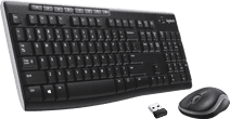 Logitech MK270 Draadloos Toetsenbord en Muis QWERTY Toetsenbord en muis set