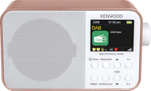 KENWOOD CR-M30DAB Rosegoud Bluetooth radio