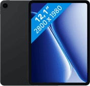 OnePlus Pad Go 2 12,1 inch 128GB Wifi Zwart Tablet met kindermodus