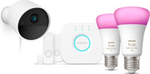 Philips Hue Secure Starterkit - White and Color - E27 Samsung SmartThings ip-camera